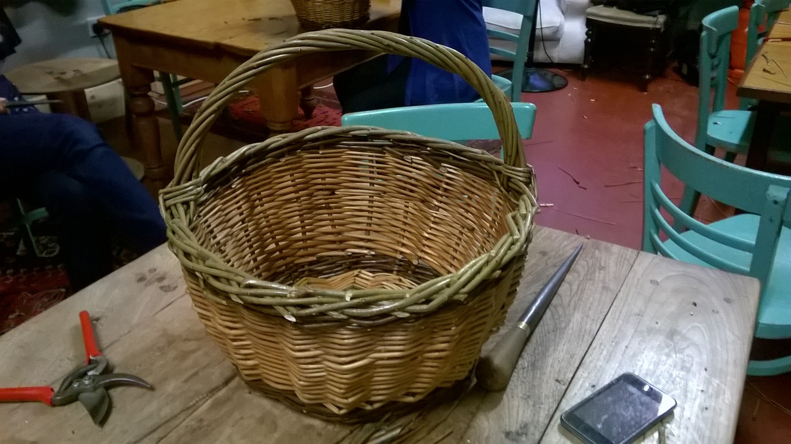 Basket Making; the finished article