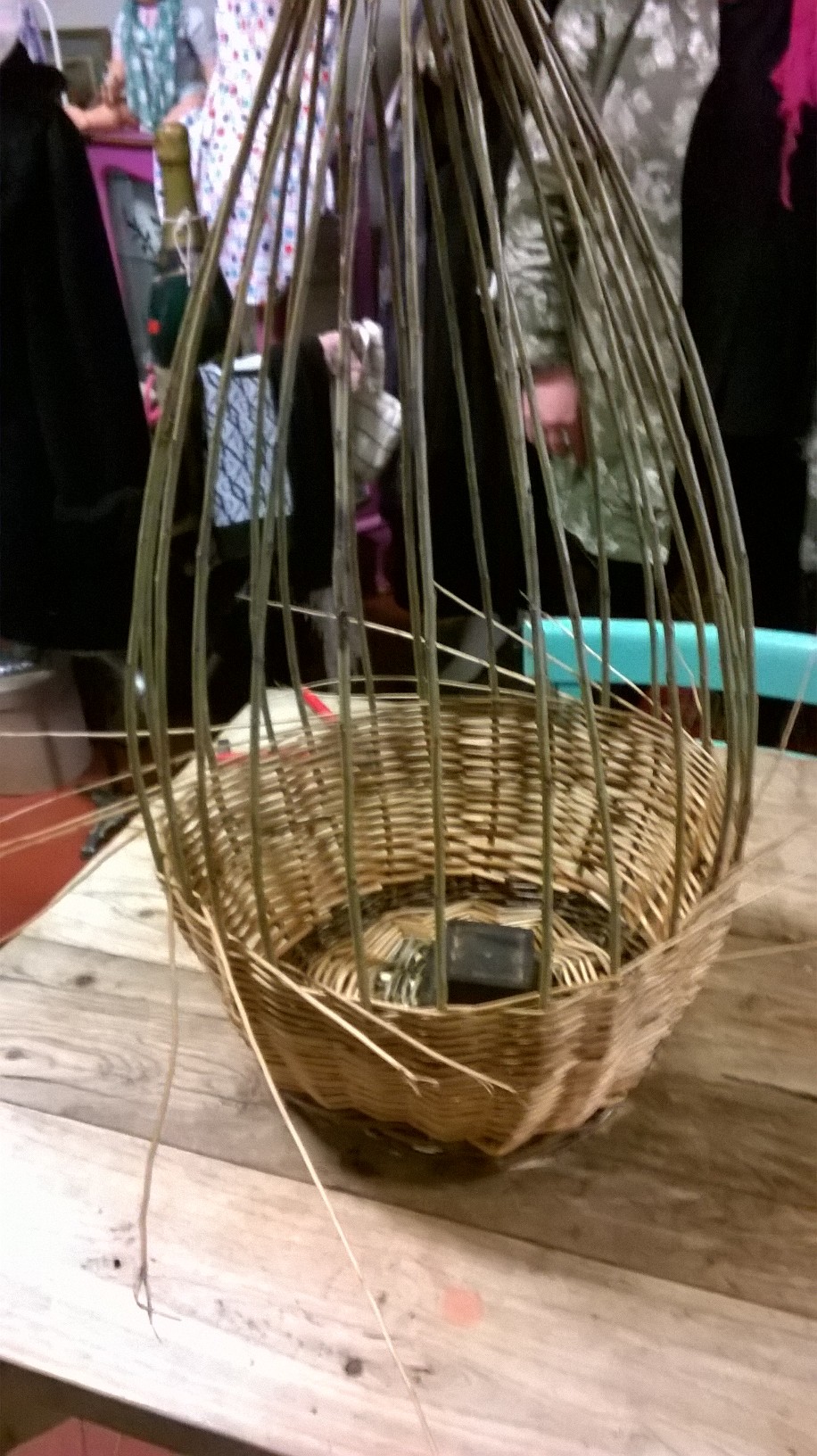 Basket Making; making the bucket