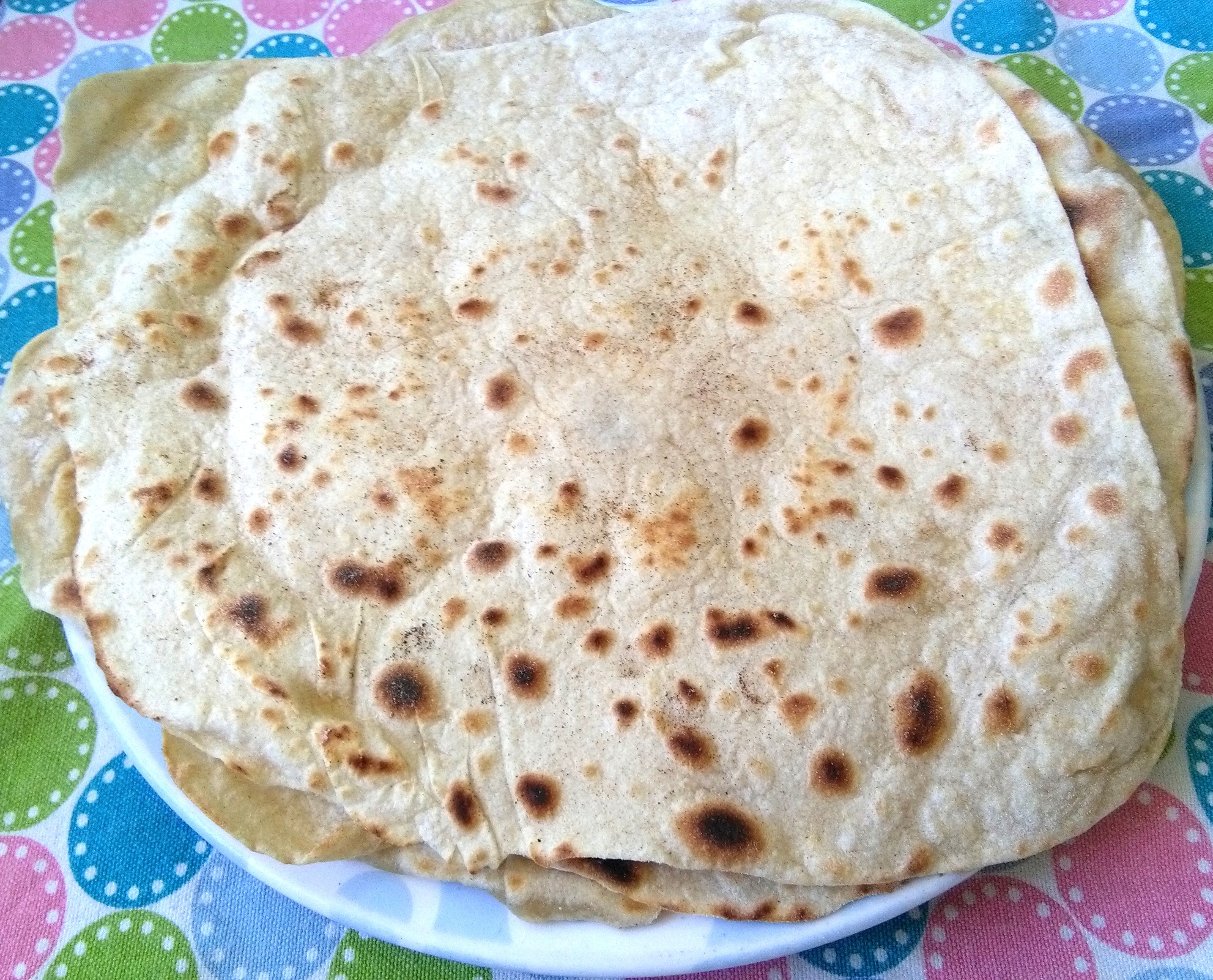 homemade tortillas