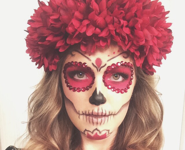 sugar skull make up