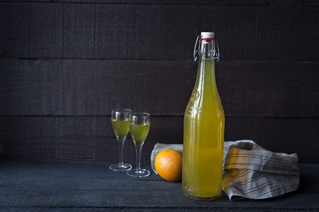 Homemade Orange Liquer