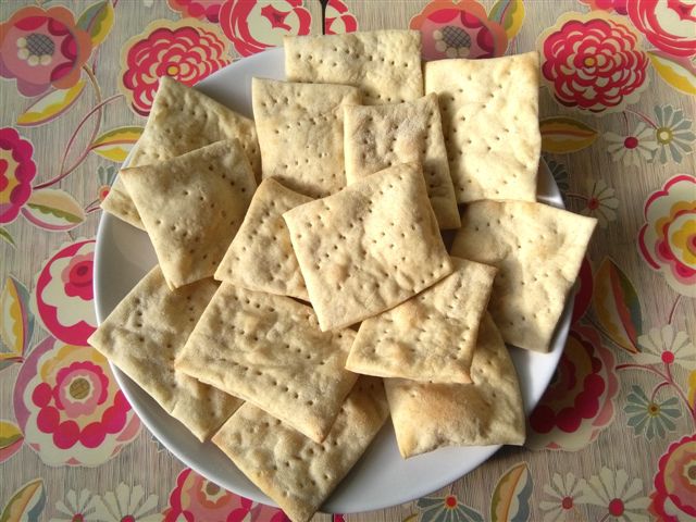 homemade crackers