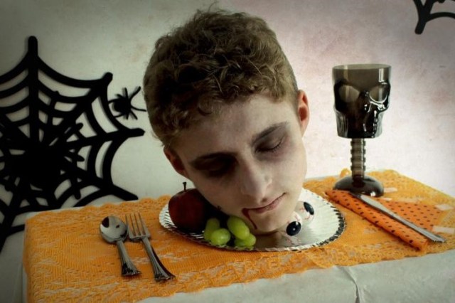 Head on a Plate Costume