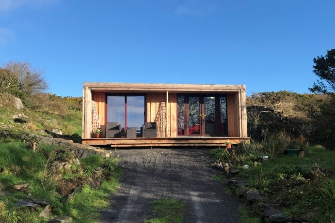 eco cabin in West Cork