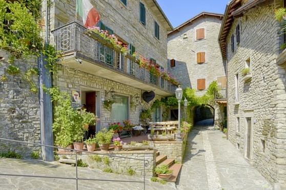 Village tourism in Italy