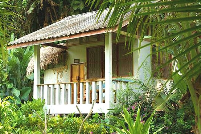 chalet in jungle