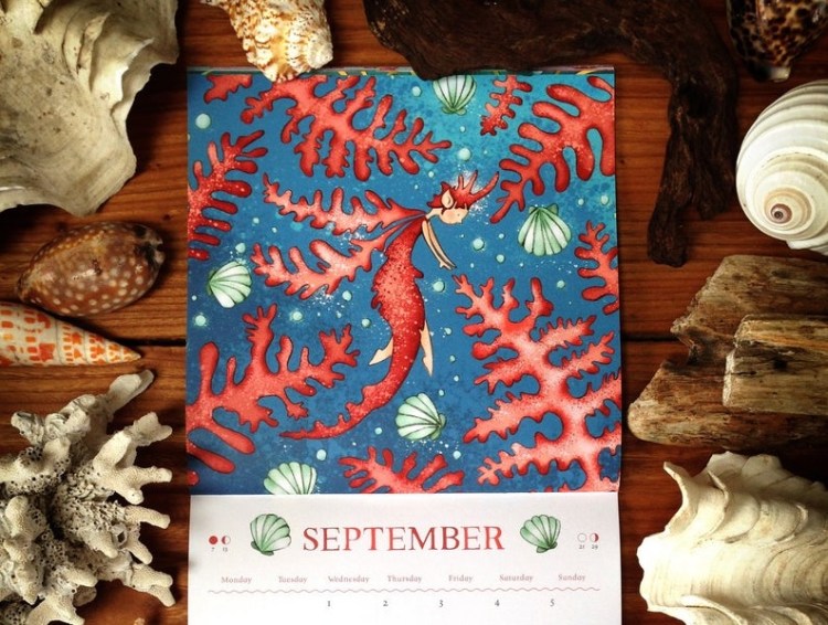 Irish fairies 2021 calendar