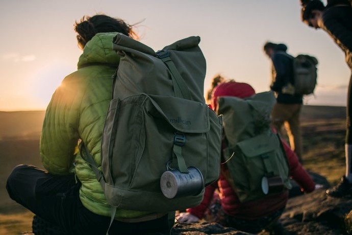 sustainable hiking bags